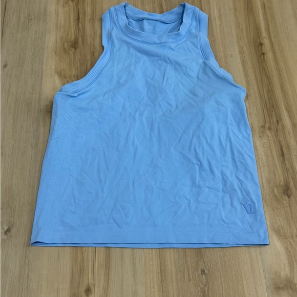 Tops - Light Blue Sleeveless Top